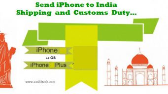 Cost of sending iphone to India from USA