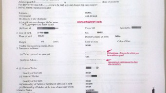 Renew Indian passport in USA after 10 years Cox Kings by post - AM22 Tech