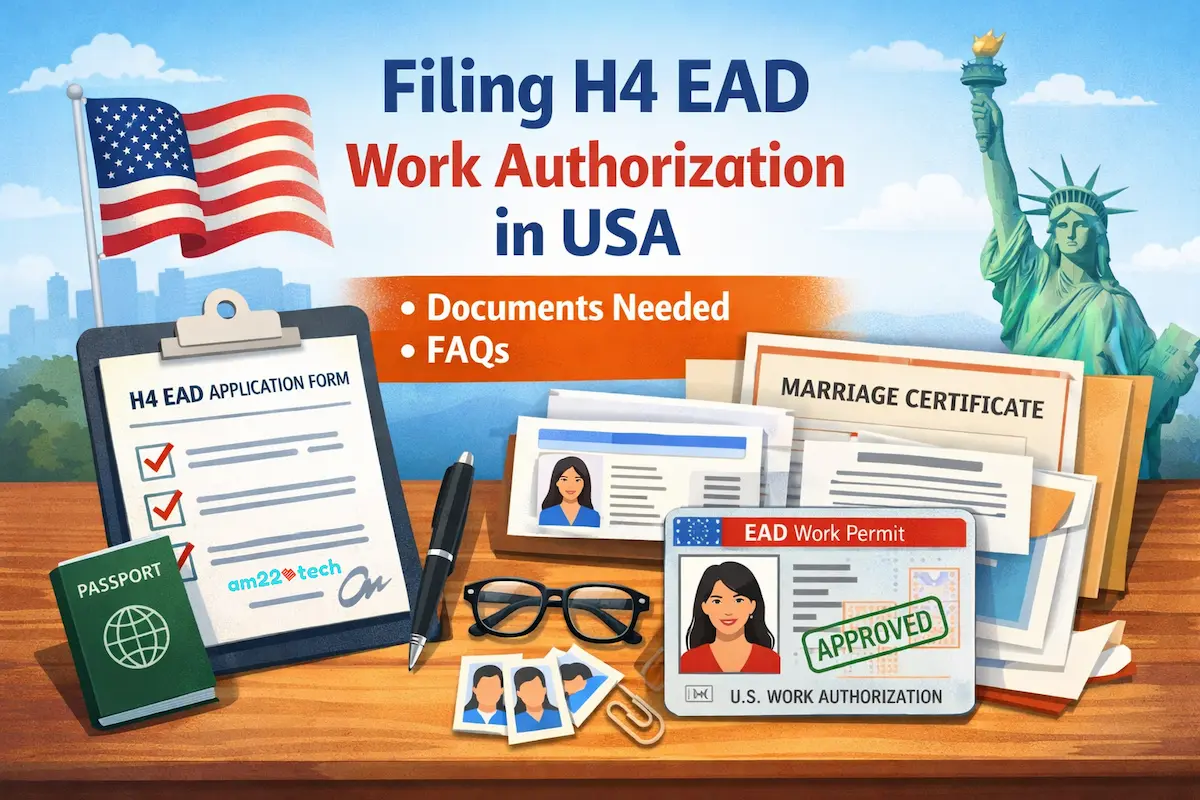 H4 EAD application process, documents and FAQ