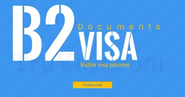 USA B1/B2 visitor visa process and documents
