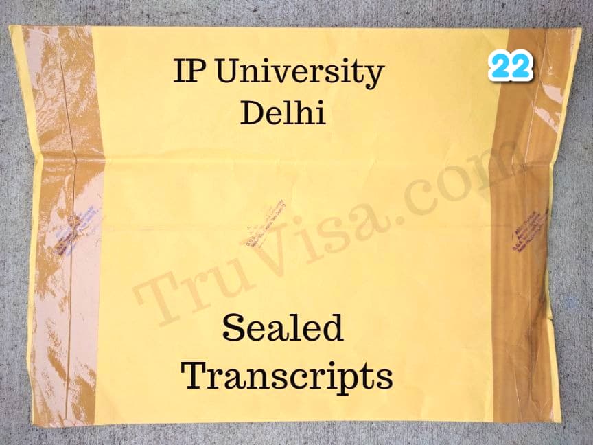 How To Get IP University Transcript In Sealed Envelope USA