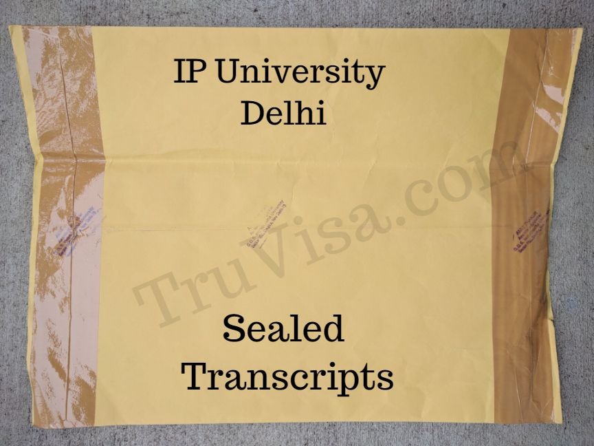 How To Get Ip University Transcript In Sealed Envelope