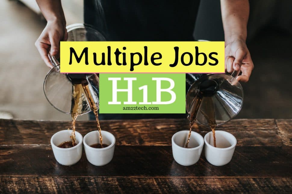 Multiple jobs at the same time with concurrent h1b