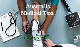 Australia skillselect 189 visa medical test