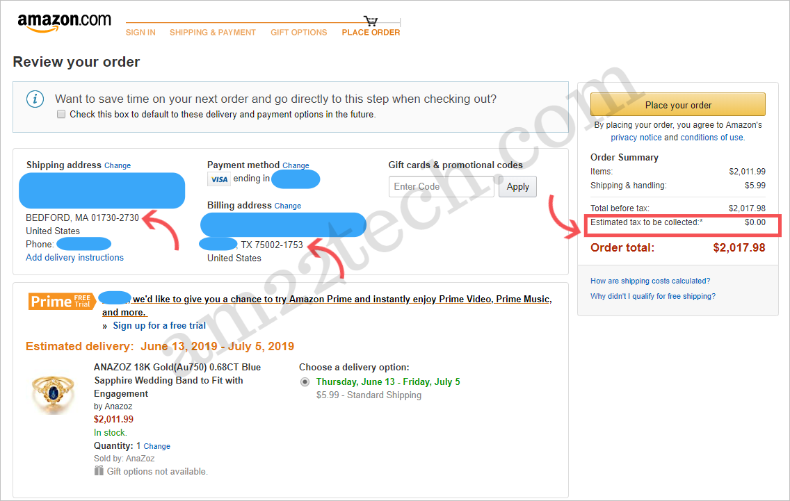 How to Avoid Sales Tax on Jewelry in USA (Buy Online) USA