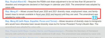 No family-to-employment based spillover in 2022