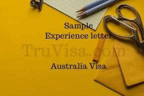 Sample Experience Letter for Australia 189 Visa Assessment