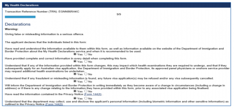 Accept HAP ID health-declarations