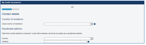 Contact details for HAP ID