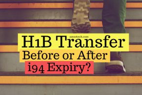 H1B transfer after i94 expiry