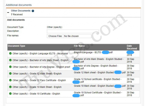 Spouse Proof of English for Australia Visa PR