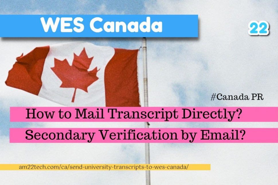 Send transcripts to WES Canada