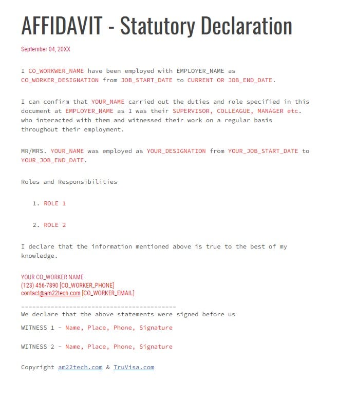 Tip 61+ about statutory declaration form australia hot NEC