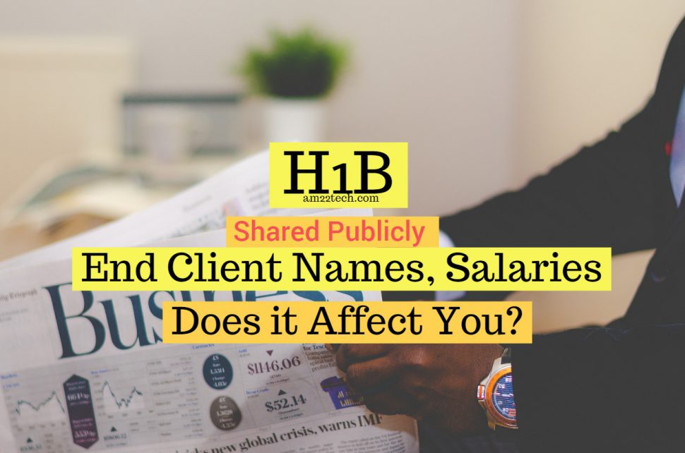 DOL shares H1B end client name data