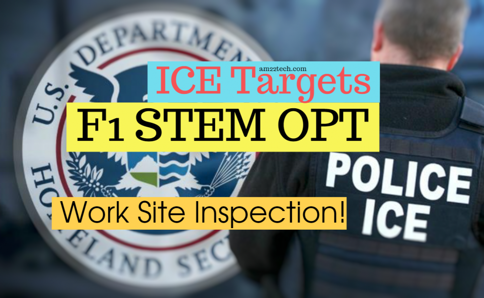 ICE targets F1 stem OPT students