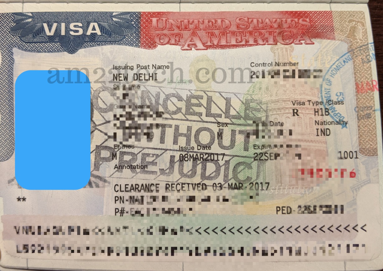 Sample Border Crossing Card for the U.S.A. - Immihelp