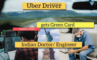 Uber driver gets green-card faster than Indian doctor