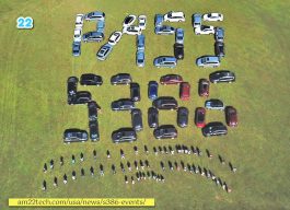 Pass 386 created with cars lined up to catch Senator's attention
