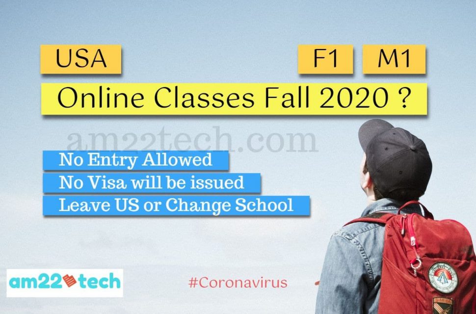 ICS asks F1, M1 students to leave US if classes are going online for fall 2020