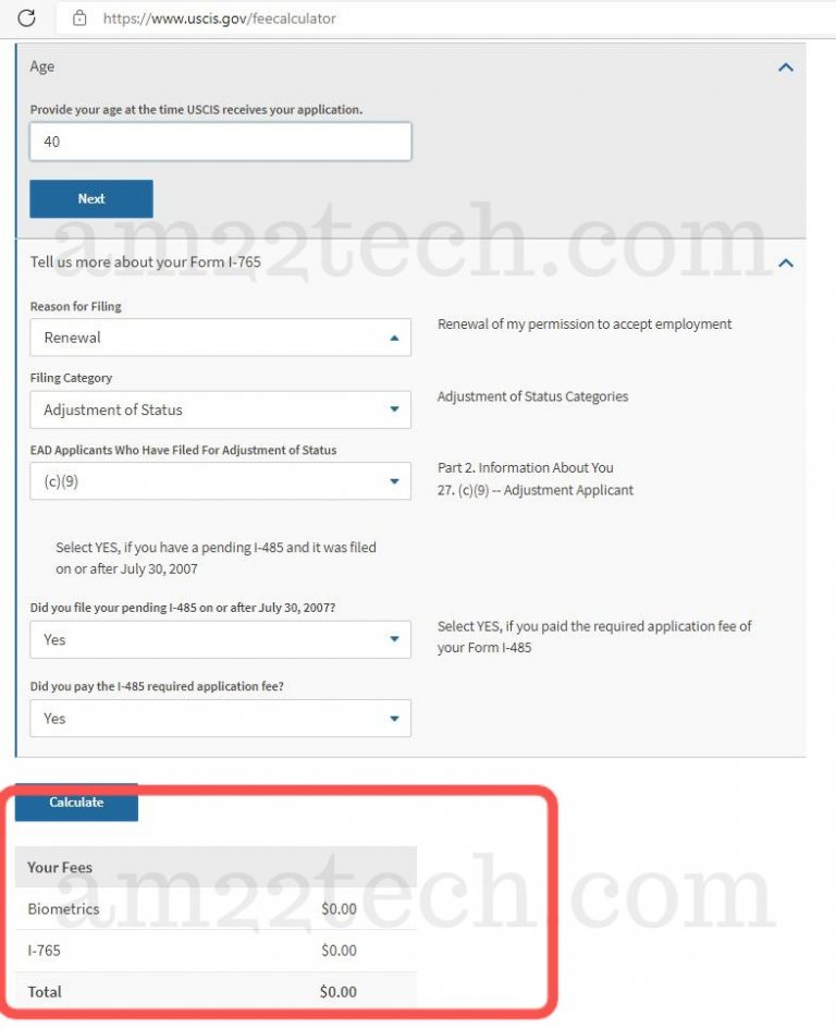 How to Renew Green Card EAD (i765) While i485 Is Pending? USA