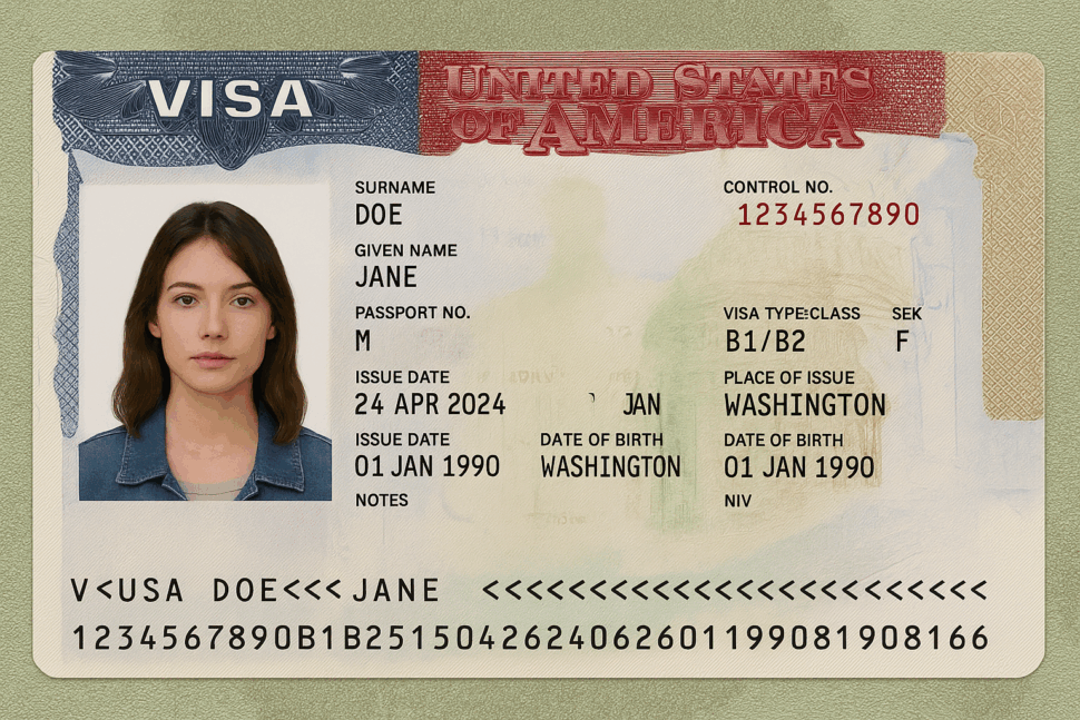 AI passport photo generator for USA visa