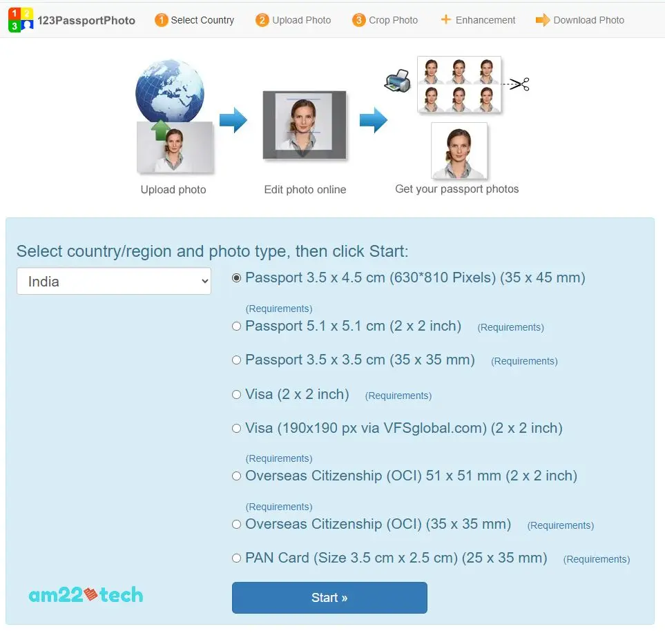 123passportphoto editor